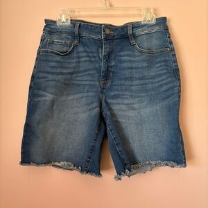 Nine West Classic Denim Bermuda Shorts
